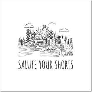 Salute Your Shorts - Camp Illustration Posters and Art